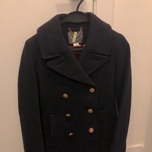 J.Crew Wool Peacoat (Women)